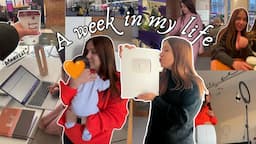 Workweek Vlog | Spend a week with me as a new mom in London