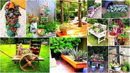 275 Garden Decorating Ideas for Backyard, Cottage, Farmhouse, Patio, Porch | Viewers Choice