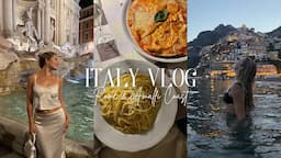 ITALY TRAVEL VLOG: things to do in Rome and on the Amalfi Coast