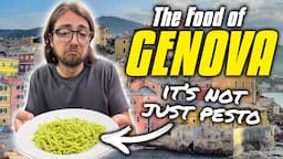 The Food of GENOVA (but no pesto allowed)