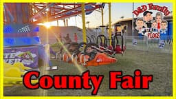 THE COUNTY FAIR IS BACK | FUN RIDES AND ANIMALS | D&D FAMILY VLOGS