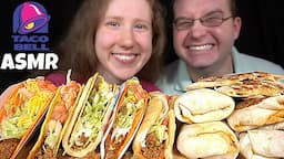 ASMR TACO BELL FEAST MUKBANG (Collab With ASMR Cravings) EATING SOUNDS