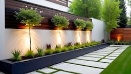 TOP 300 Home Garden Wall Design Ideas 2024 Backyard Boundary Fence Designs | Garden Wall Decor Ideas