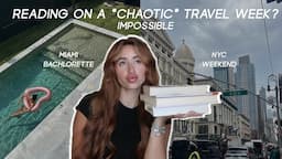 how much i *actually* read during a chaotic travel week