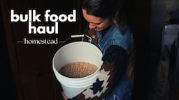 Bulk Food Hault | Azure Standard pick up