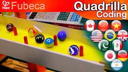 Countryballs Tournament - FINAL  Quadrilla Coding Marble Race