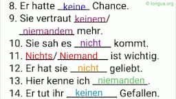 A1, A2, B1 - Deutsch lernen, Grammatik Test, Deutsche Grammatik, Verb, Präsens, unregelmäßig irregul