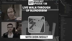 13b Hands on with BlenderBIM with Dion Moult. BIM with Blender