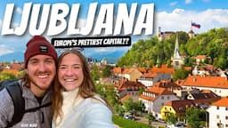 LJUBLJANA SLOVENIA: Europe's PRETTIEST Capital?? 🇸🇮 [Ljubljana Things To Do]