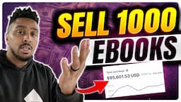 Make $1000s A Month Passive Income Selling eBooks - Copy Paste (STEP BY STEP)