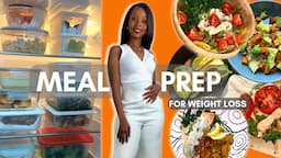 Pescatarian Meal Prep | Healthy High Protein Meals for Maximum Weight Loss | 1 Week in 1 Hour Prep