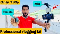 Perfect Mobile Vlogging kit for Creators under 1000 in 2023 |  techie vsk