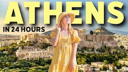 Exploring Athens In Just 24 Hours: Your Ultimate Travel Guide! 🇬🇷 | CJ Explores