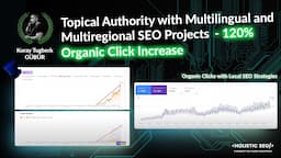 Topical Authority with Multilingual and Multiregional SEO Projects - 120% Organic Click Increase