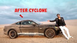 Driving Mustang In Cyclone - Will It Survive...? | Gujarat Trip Starts