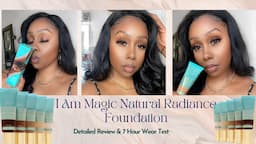 👀Juvia's Place I Am Magic Natural Radiant Foundation Review | Burkina | Acne Prone Skin