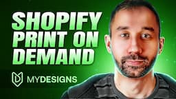 How To Sell Print On Demand On Shopify w/ MyDesigns