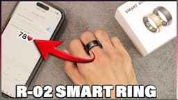 Latest R-02 Smart Ring Unboxing | How to Use it? | Pedometer, Health Monitors, Waterproof!