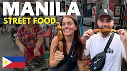 Eating the BEST street food in Manila 🇵🇭