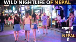 Wildest NIGHTLIFE in KATHMANDU | THAMEL STREET | NEPAL Nightlife Travel vlog