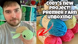 Premier Yarn Unboxing Plus WIPS with CODY - #MakeitPremier