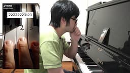 I tried learning from these TikTok Piano Tutorials with Millions of Views