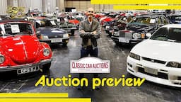 Classic Car Auctions CCA preview walk - how has the market changed?