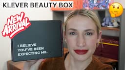 Klever Beauty Box UK Unboxing