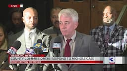 Tyre Nichols: County Commissioners Press Conference