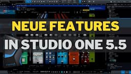 Neue Features in Studio One 5.5