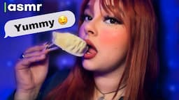 ASMR in Spanish 🇦🇷 l  Mukbang of Chinese Dumplings 😴 (mouth sounds)