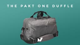 A Uniquely Designed Clamshell Duffel Bag - The Pakt One Travel Duffel