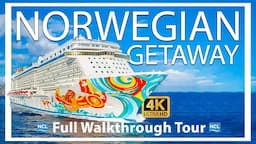 Norwegian Getaway | Full Walkthrough Ship Tour | NEW TOUR 2022 | Full HD Quality