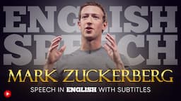 ENGLISH SPEECH | MARK ZUCKERBERG: Free Speech (English Subtitles)