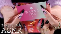 ASMR Glossybox ✨DOUBLE✨ Unboxing (🎧 soft spoken, tapping, scratching)