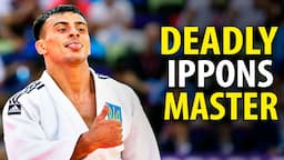 This Judoka is Impossible to Throw. Real Monster of Ippons - Georgii Zantaraia