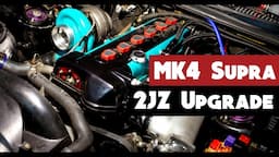 "Budget" 2JZ GTE single Turbo MK4 Supra gets Upgrades | When 800 HP isnt enough | Hypertune Manifold