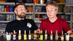 We tried the Hot Ones sauces. It was painful.