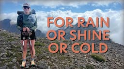 Backpacking Gear Review: Clothes (Worn, Warmth & Rain Gear)