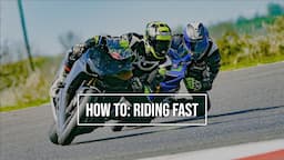 How I Ride Faster On A Motorcycle