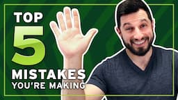 Top 5 Poker Mistakes You’re Making | Never Lose Ever Again!?!