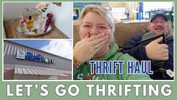 Let's go thrifting | Thrift shopping at our local Habitat Restore | Thrift Haul