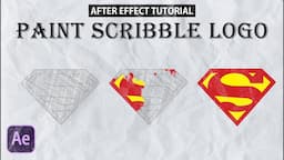 Paint Scribble Logo Animation in After Effects - After Effects Tutorial - No Plugin Required