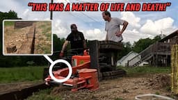 "This Is Life Or Death!" | Heavy Equipment Winch Out