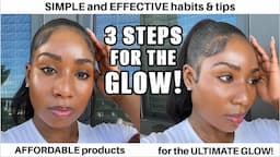 HOW TO MAINTAIN CLEAR GLOWY SKIN | SKINCARE TIPS THAT IMPROVED MY SKIN +DARK SKIN FRIENDLY SUNSCREEN