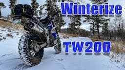 How To Winterize Your TW200 Dual Sport Motorcycle | Do This Before Storing your Bike For a Long Time