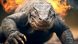 KOMODO DRAGON: Facts About Saliva & Hunting (Documentary)