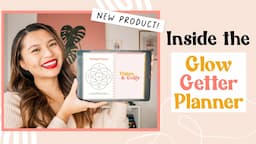 I launched a new digital planner! | What's Inside the Glow Getter Planner for the Goal-Driven