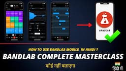 How To Use Bandlab Properly (Bandlab Hindi Tutorial) - Anybody Can Mix