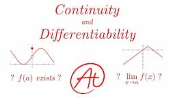 Continuity and Differentiability EXPLAINED with Examples